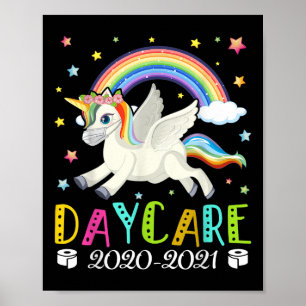 Kinder Hello Daycare 2020 Quarantine Niedlich Unic Poster