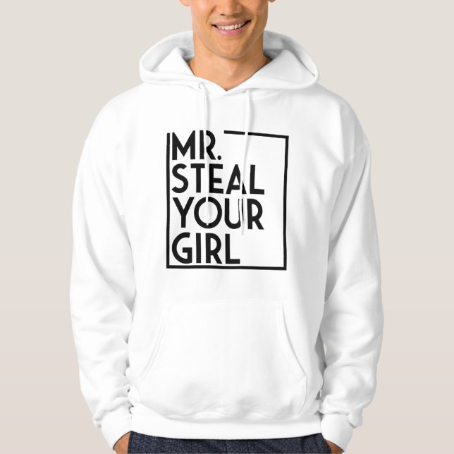 Kinder Herr Steal Your Girl Valentine's Day Boy Ch Hoodie (Vorderseite)