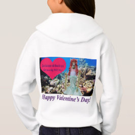 Kinder heulen. Herzlichen Glückwunsch Valentinstag Hoodie