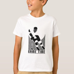 Kinder Hockey-Spielzeit Vintage-Sportler T-Shirt