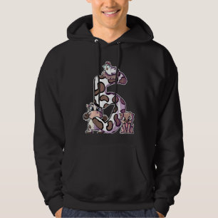 Kinder Hof Tiere 5 Jahre Kind 5. Geburtstag Hoodie
