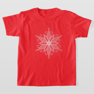 Kinder Holiday Top Snowflake