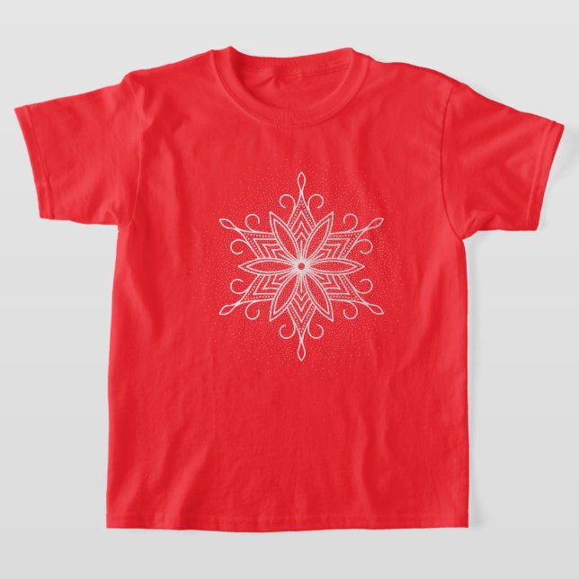 Kinder Holiday Top Snowflake (Ablage )