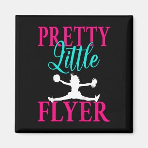 Kinder Hübsche kleine Fliegerin Lustige Cheerleadi Magnet