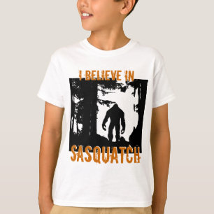 Kinder I glauben an Sasquatch T - Shirt