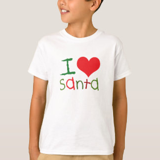 Kinder I Liebe Santa Kids T - Shirt