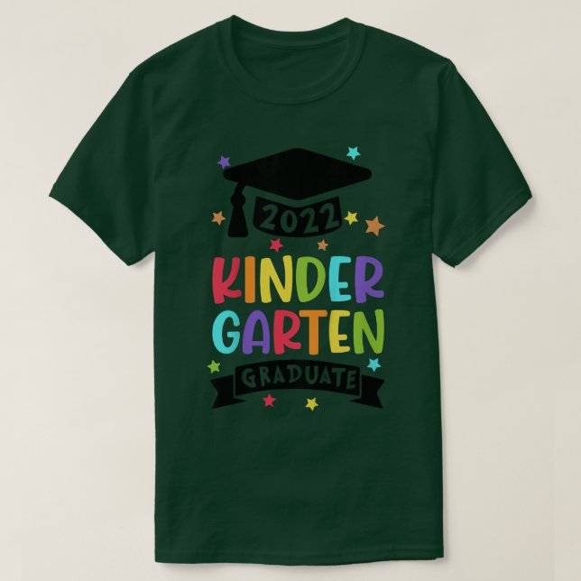 Kinder I Offiziell abgeschlossener Kindergarten  T-Shirt (Design vorne)