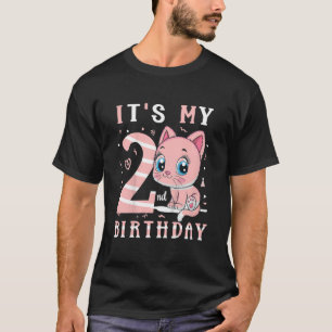 Kinder, ich bin 2. Geburtstag der 2-jährigen Niedl T-Shirt