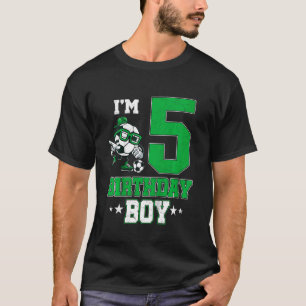 Kinder ich bin 5 Geburtstag Junge Outfit 5th Bday T-Shirt