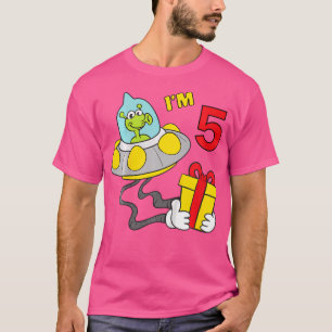 Kinder ich bin 5 Jahre alt 5. Geburtstag Geburtsta T-Shirt