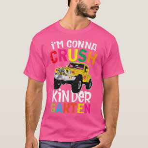 Kinder ich bin bereit, den Kindergarten-Monster-LK T-Shirt
