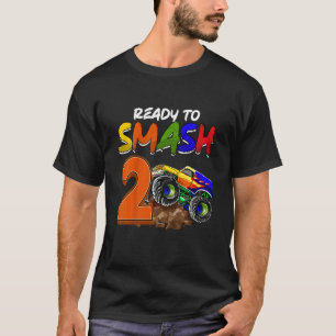 Kinder, ich bin bereit, den zweiten Monster-Truck- T-Shirt