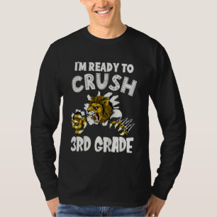 Kinder Ich bin bereit, die 3. Klasse zurück zur Sc T-Shirt