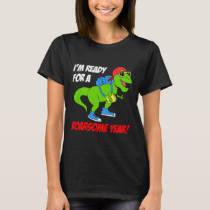 Kinder Ich bin bereit für ein brüllendes Jahr Zurü T-Shirt