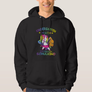 Kinder Ich bin ein Schulkind Kita A Hoodie