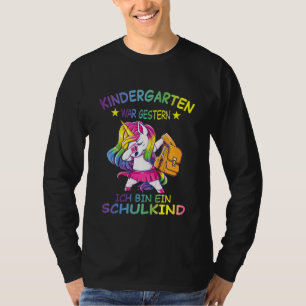 Kinder Ich bin ein Schulkind Kita A T-Shirt
