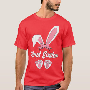 Kinder ich lehre Niedliche Bunnies Rain T-Shirt