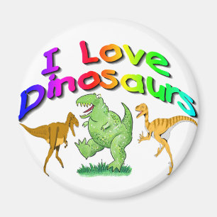 Kinder"ich Liebe-Dinosaurier" Geschenke Magnet