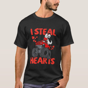 Kinder ich stehle Herz T Rex Dinosaurier Monster T T-Shirt