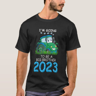 Kinder Ich werde 2023 ein großer Bruder sein T-Shirt