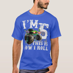 Kinder im 5 ist so, wie ich Roll Monster 5. Geburt T-Shirt