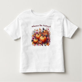 Kinder im Herbst- oder Erntedank-Thema Kleinkind T-shirt