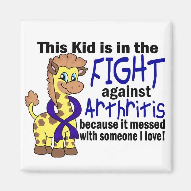 Kinder im Kampf gegen Arthritis Magnet (Vorne)