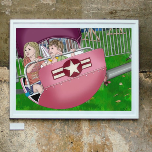 Kinder im Karneval Whimsical Art Poster (Von Creator hochgeladen)