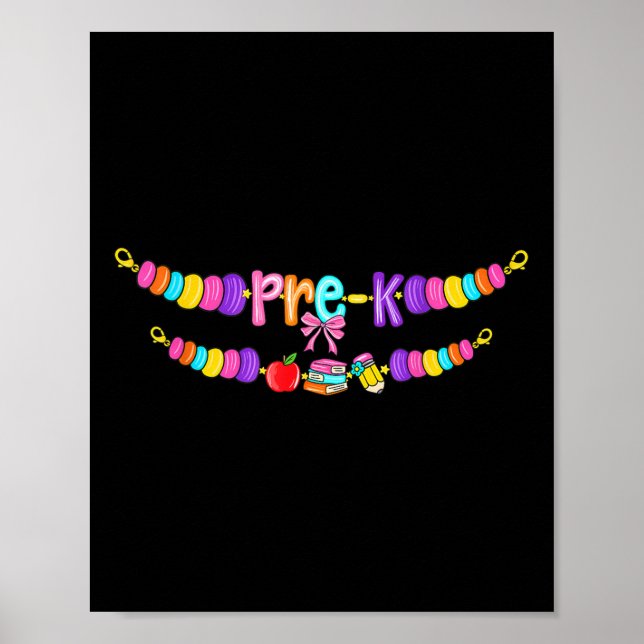Kinder im Kindergarten Poster (Vorne)