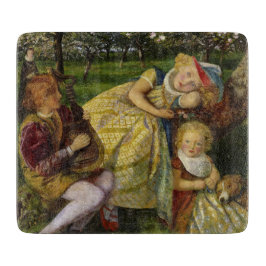 Kinder im Königsgarten Schneidebrett