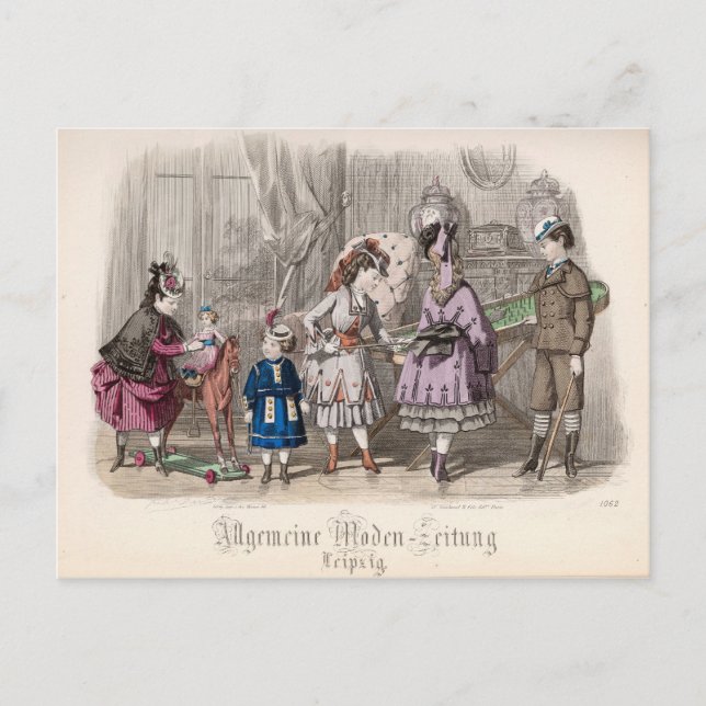 Kinder im Spiel Postkarte (Vorderseite)