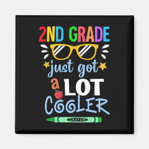 Kinder in der zweiten Klasse Got einfach viel Cool Magnet