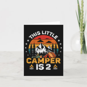 Kinder in diesem kleinen Camper ist 2 Jahre alt Ca Karte