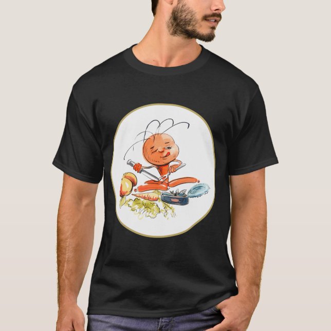 KINDER isst zu Mittag T-Shirt (Vorderseite)