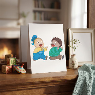 Kinder jagen Einladung