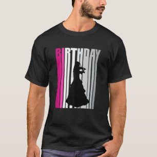 Kinder Jugend rosa Geige Geburtstags Violinist in  T-Shirt