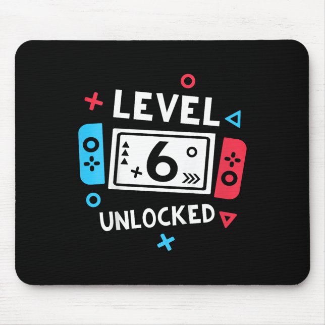 Kinder Junge Junge Junge Junge Junge Junge Stufe 6 Mousepad (Vorne)