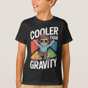 Kinder Jungen Bouldering Cooler Als Gravity Rock K T-Shirt