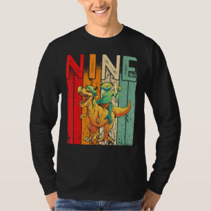 Kinder Jungen Neun Geburtstag 9 Jahre Kindergeburt T-Shirt