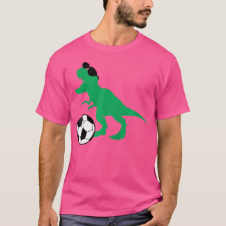 Kinder Jungen Soccer Dinosaurier für Kleinkind T R T-Shirt
