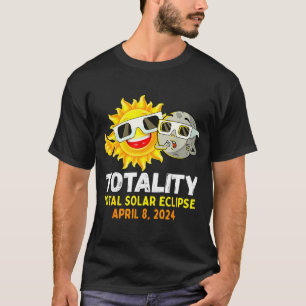 Kinder Jungen Totale Sonnenfinsternis Brille Sonne T-Shirt