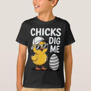 Kinder Jungs, die mir glückliche Osterjungen geben T-Shirt