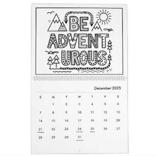 Kinder - Kalender mit Inspirationsfarben