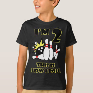 Kinder Kinder 2 Jahre alt Geburtstagsparty So bin T-Shirt