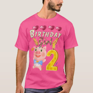 Kinder Kinder 2 Jahre Junge Geburtstagskind Niedli T-Shirt