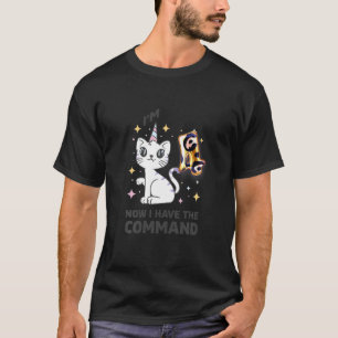 Kinder Kinder 4 4 Jahre Geburtstagskatze 4 Jahre a T-Shirt