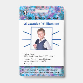 Kinder Kinder Kinder Foto ID Card benutzerdefinier Ausweis