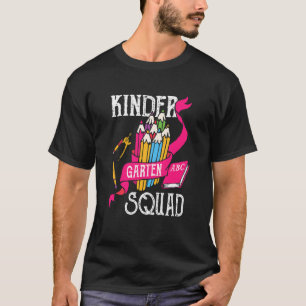 Kinder Kinder Kinder Garten abc Squad zurück zur S T-Shirt