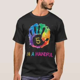 Kinder Kinder Kinder ich bin ein handliches 5 Jahr T-Shirt
