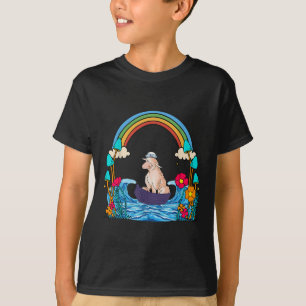 Kinder Kinder Schafe Schafe Schifffahrt Mädchen Ju T-Shirt